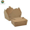 Disposable Custom Printing Food Grade Kraft Paper Box